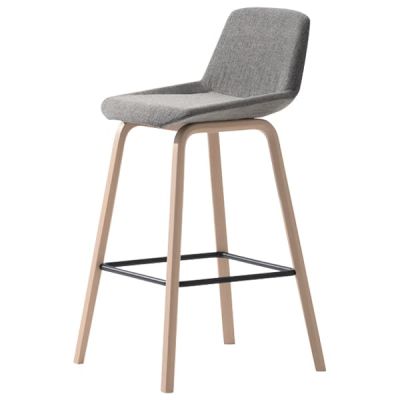 ヘキサカウンターチェア ウッド｜カワジュン