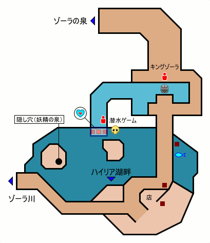 ゼルダの伝説 時のオカリナ3D ＞ ゾーラの里 - nJOY