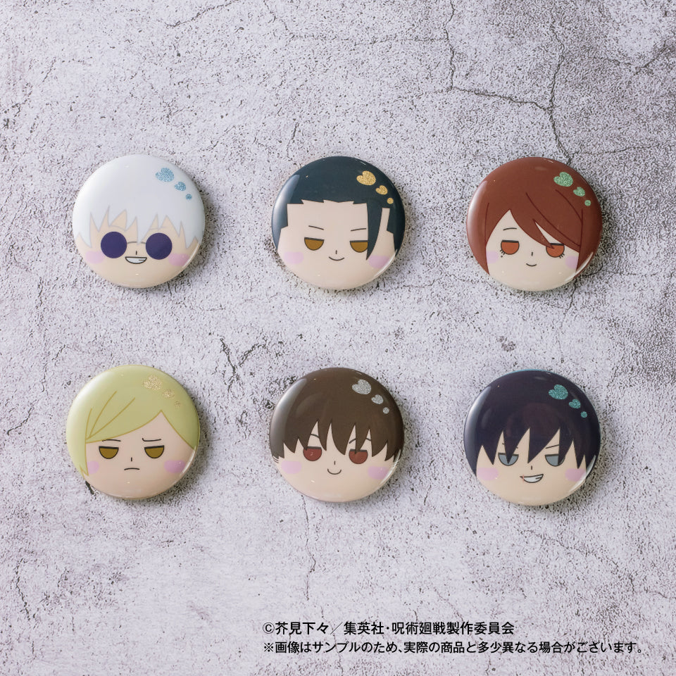 呪術廻戦（懐玉・玉折） トレーディングもにゅも缶バッジ 1BOX（12