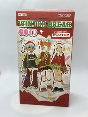 Pop Mart Peach Riot Winter Break OOTD Series GIGI 1/8 Action