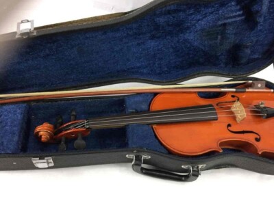 Kiso Suzuki No.7 sized 3/4 violin, Japan 1978, Good Condition but