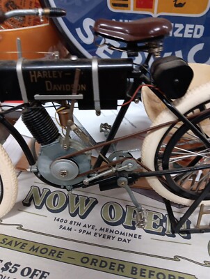 1903-1904 Harley Davidson Motorcycle Authentic Replica New In Box