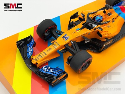 McLaren F1 MCL33 Fernando Alonso Abu Dhabi 2018 1st Retirement 1