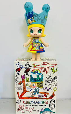 MEGA ROYAL MOLLY 400% Childishness 15.16in/38.5cm Collectable Art