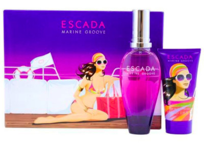 Escada Marine Groove for Women 2pc Set - 1.6 oz Eau de Toilette