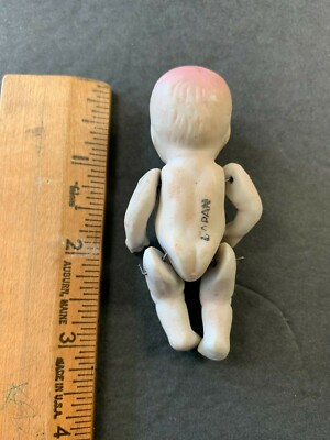 ANTIQUE MINIATURE ARTICUALTED BABY DOLL MADE IN JAPAN (AA) 21622