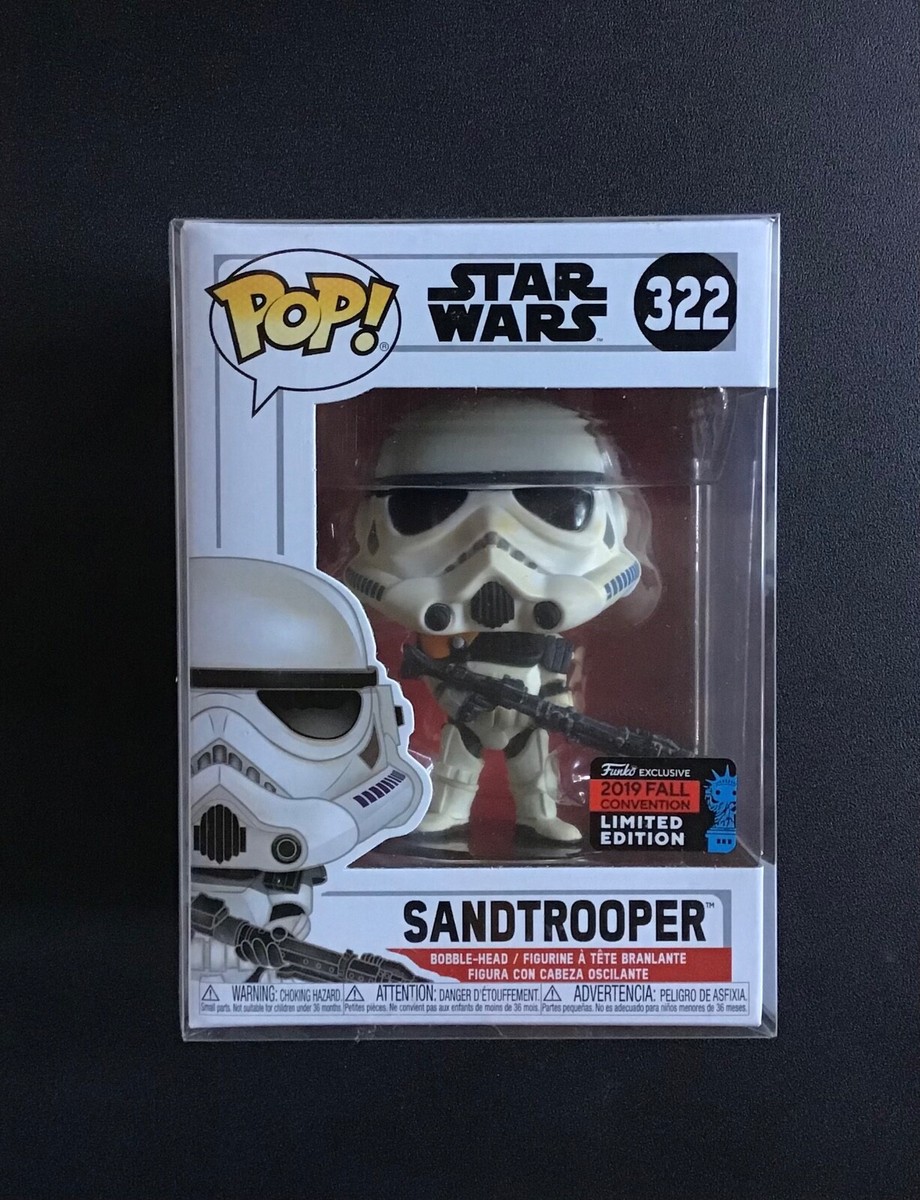 Sandtrooper #322 Funko Pop! Star Wars NYCC 2019 NIB Vaulted | eBay