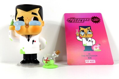 Pop Mart Powerpuff Girls X Crybaby The Professor Mini Figure NEW
