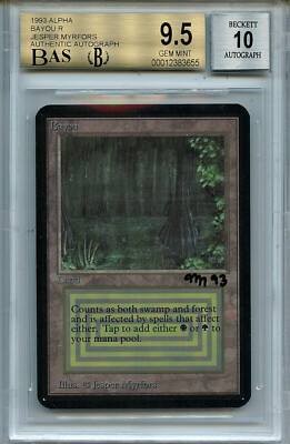 マジック：ザ・ギャザリング Bayou 3ED EN BGS9.5 マジック：ザ