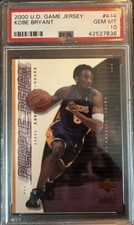 2000-01 Upper Deck - Game Jersey Edition Kobe Bryant #444 for sale