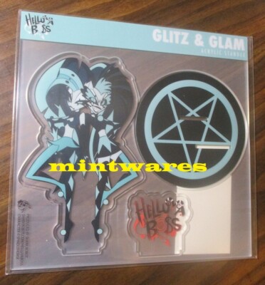 Helluva Boss Glitz & Glam Acrylic Figure + Stand Standee Vivziepop