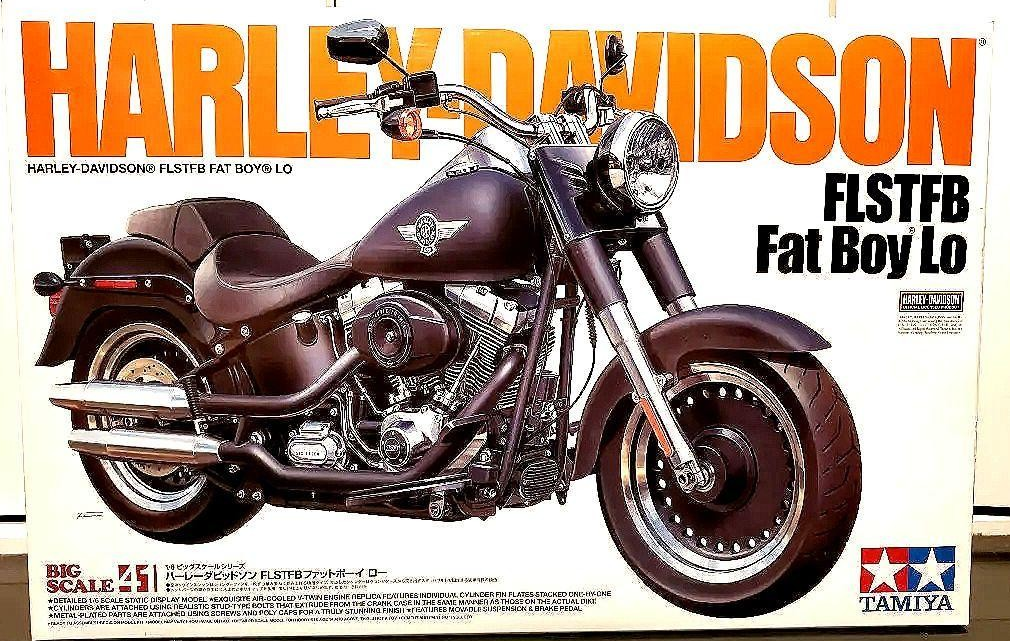 タミヤ 1⁄6 ハーレーダビッドソン FLSTF ファットボーイ タミヤ 1⁄6