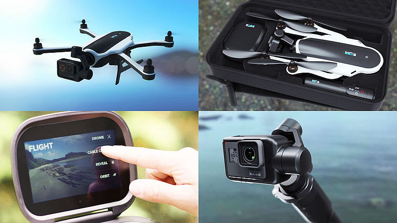GoPro初の全部入りドローン「Karma」は折りたたみ式で持ち運びが超絶