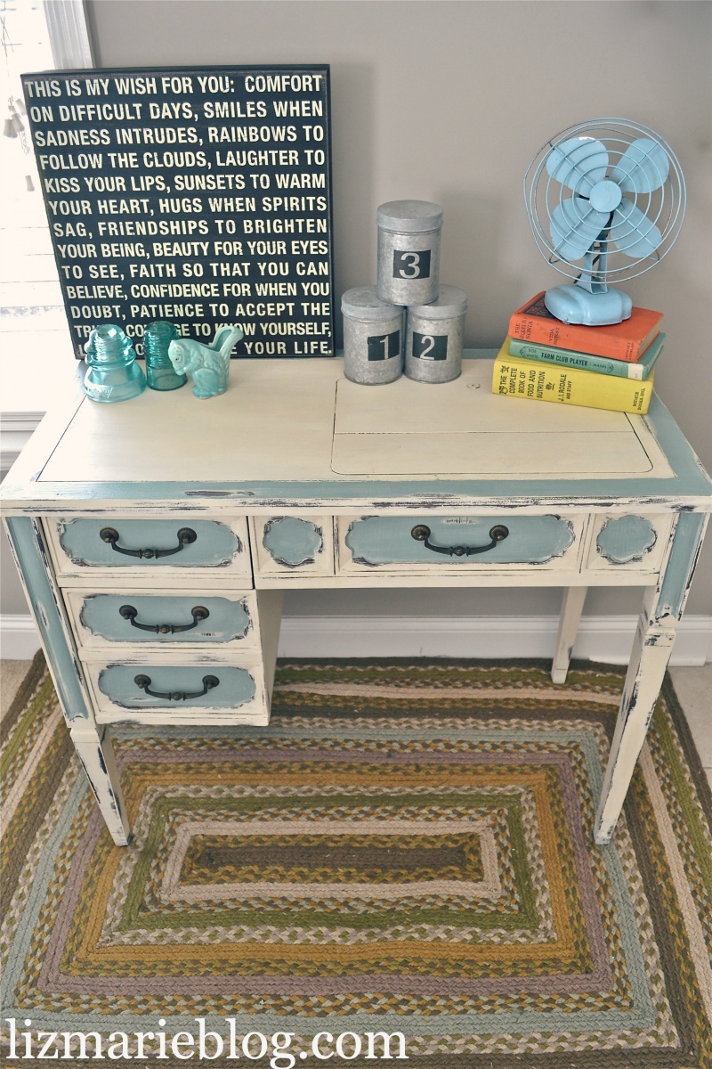 8 Stylish And Cool DIY Shabby Chic Desks - Shelterness