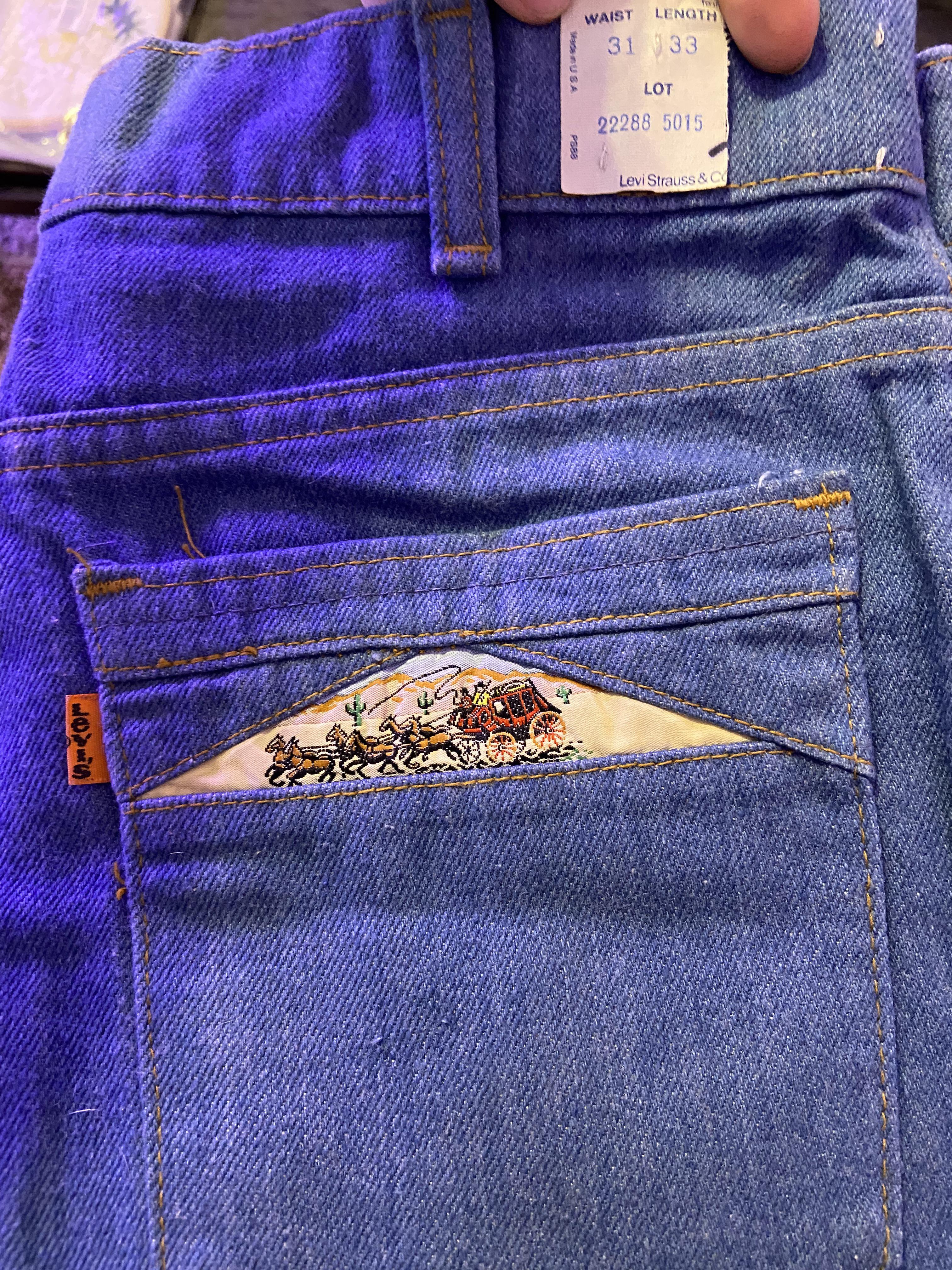 Levi's Movin' On Jeans 70's? Help identify please ☺️ I can't