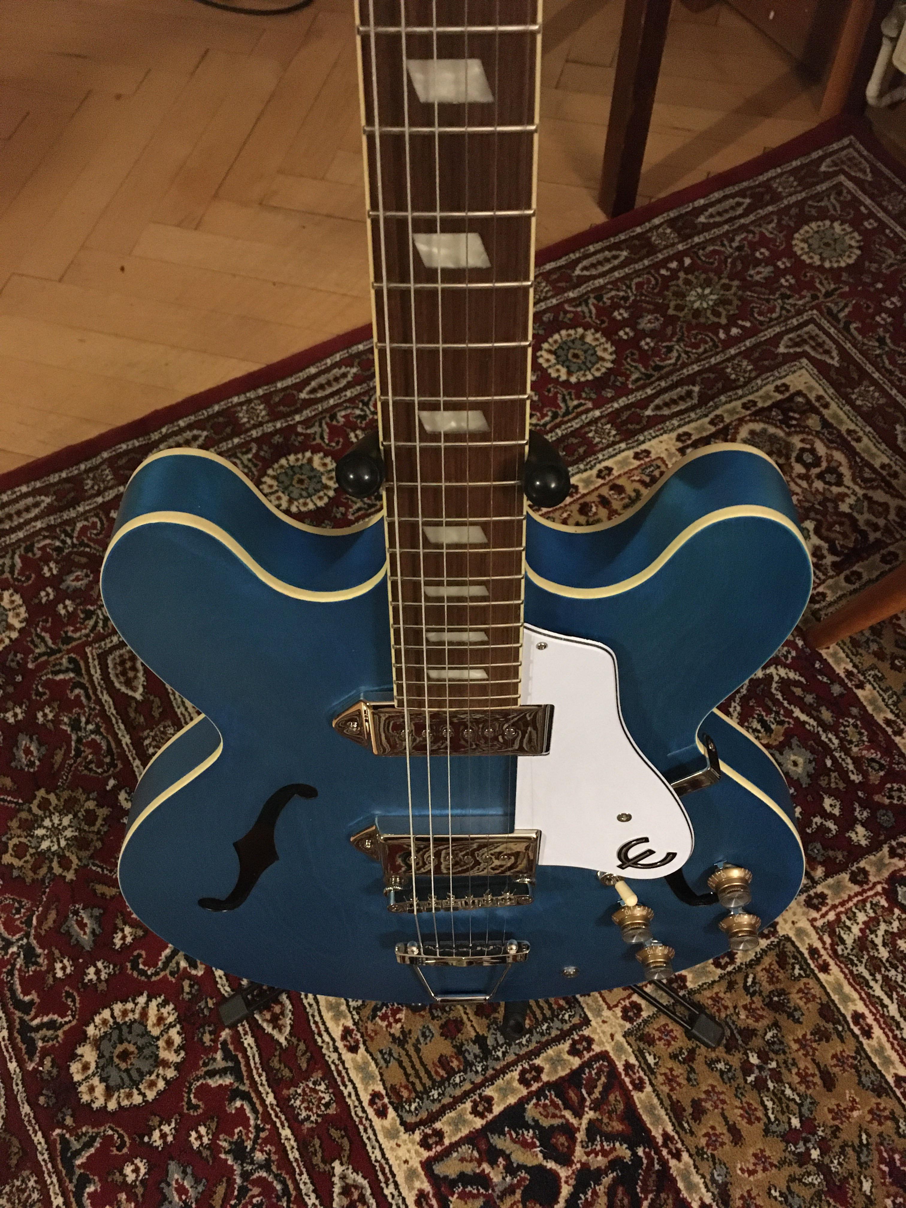 NGD - just got my Casino in worn blue denim, the first Epiphone I