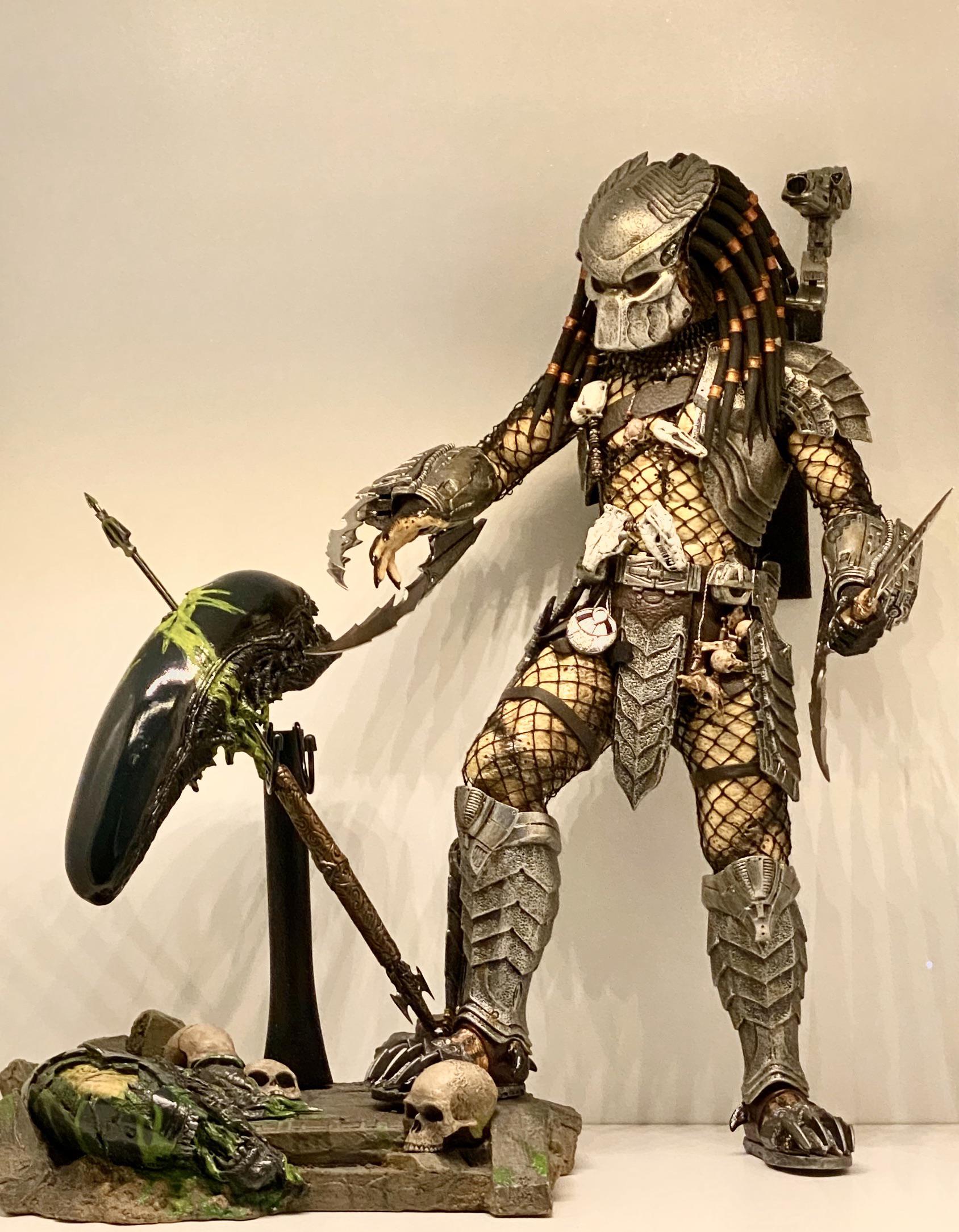 ホットトイズのエイシェントプレデター。このプレデターの見た目がマジ