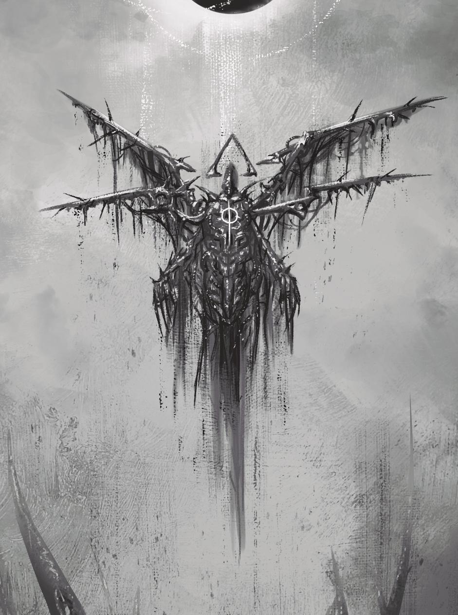 phyrexian angel プレイマット Seb McKinnon カード付 Phyrexian Angel