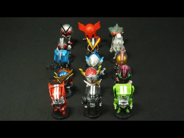 特撮ヒーローズ仮面ライダーvol 4 全15種+シークレット1種 果たして