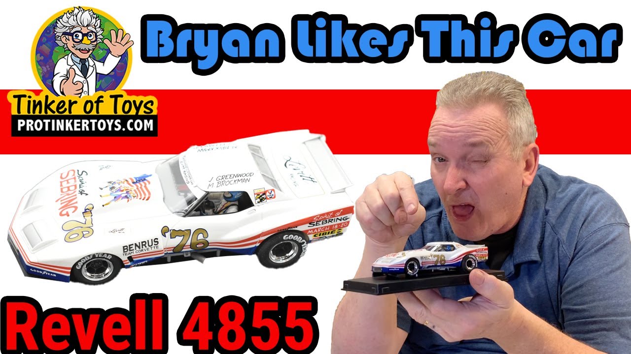 Greenwood Corvette Spirit of Sebring 1976 | 4855 | Revell - YouTube