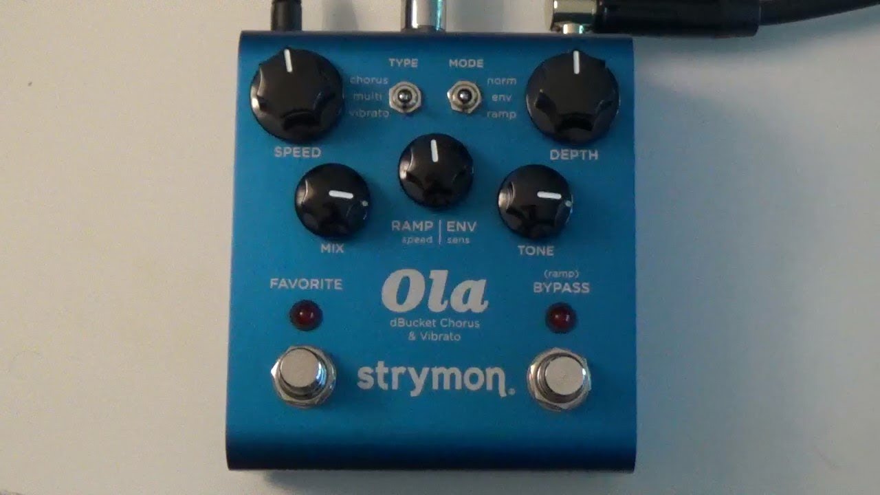 Play Guitar | STRYMON OLA CHORUS/VIBRATO Effects Pedal Overview