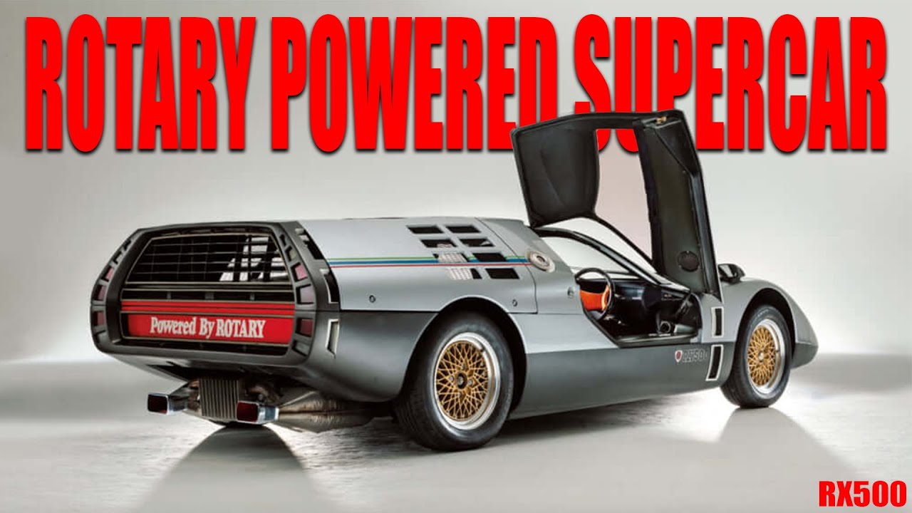 The Mazda RX500: When Mazda Build a Rotary Supercar - YouTube
