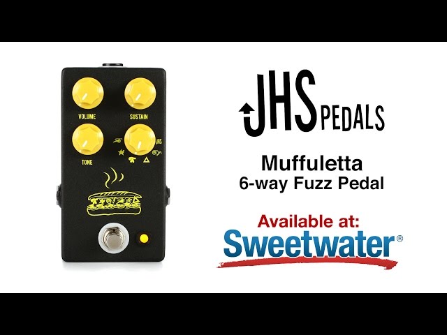 JHS Muffuletta 6-way Fuzz Pedal Review by Sweetwater - YouTube