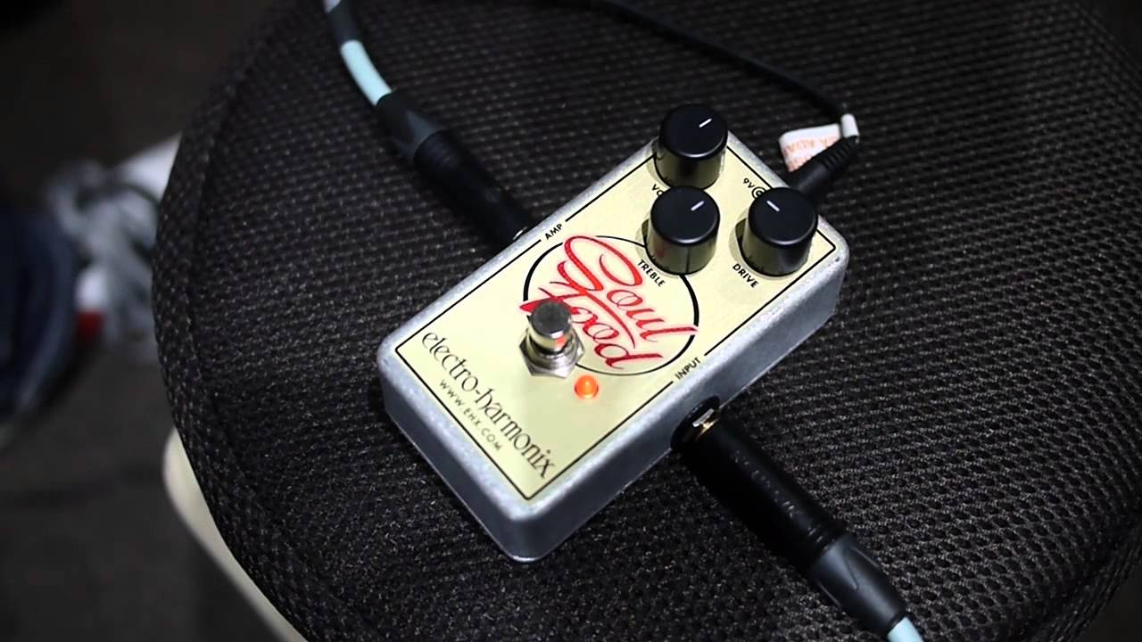 試奏動画】ELECTRO-HARMONIX Soul Food - YouTube