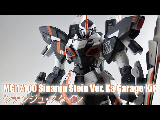 MG 1/100 Sinanju Stein Ver. Ka Garage Kit - Custom Build