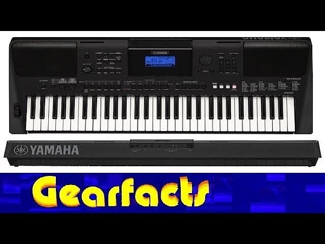 Yamaha PSR-E453 keyboard synth demo and review - YouTube