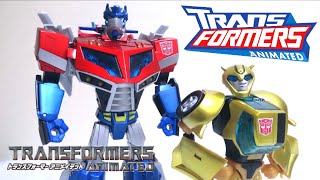 Transformers Animated】TA01- Optimus Prime & TA39 Bumblebee