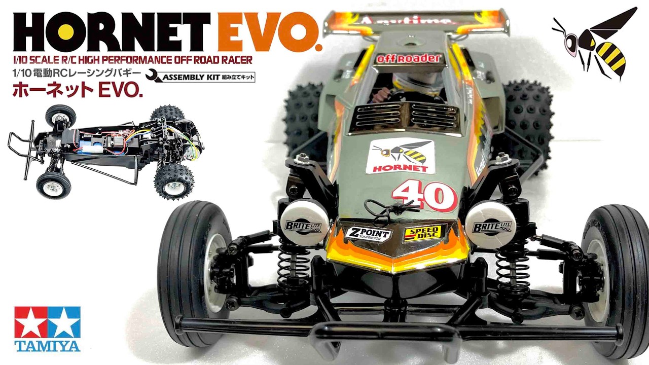 Unboxing Review] Tamiya RC Hornet EVO. The big winner for 2024?! 1
