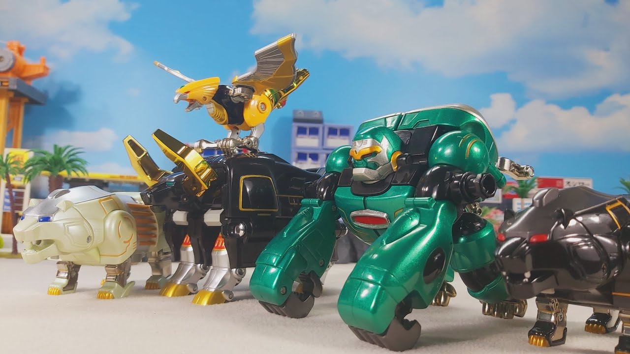 DX Gao Muscle Stop Motion 百獣戦隊ガオレンジャー 百獣合体 DX