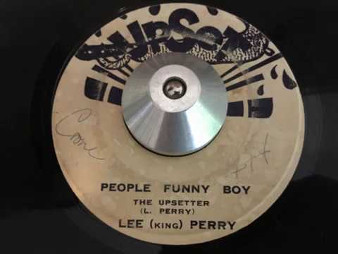 Lee (King) Perry / Burt Walters – People Funny Boy / Blowing In