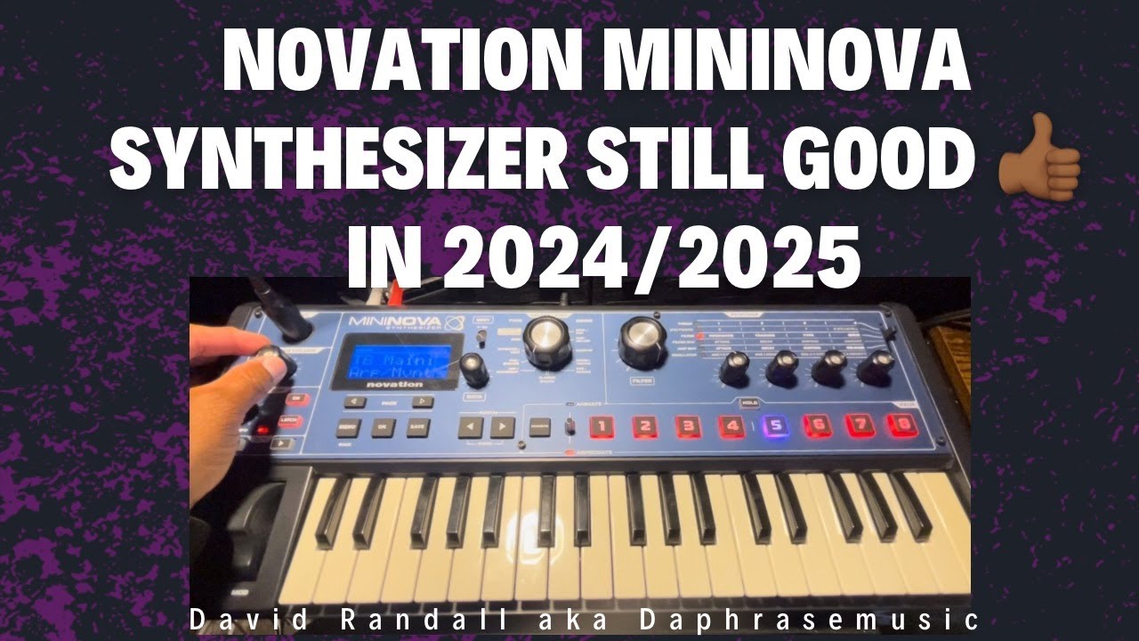 Novation MiniNova Synthesizer Still Good In 2024/2025 - YouTube