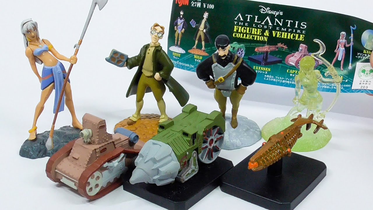 ディズニー アトランティス フィギュア Atlantis: The Lost Empire