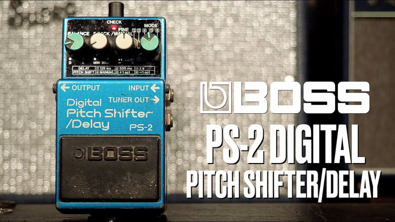 Boss // PS-2 Digital Pitch Shifter / Delay (Demo) - YouTube