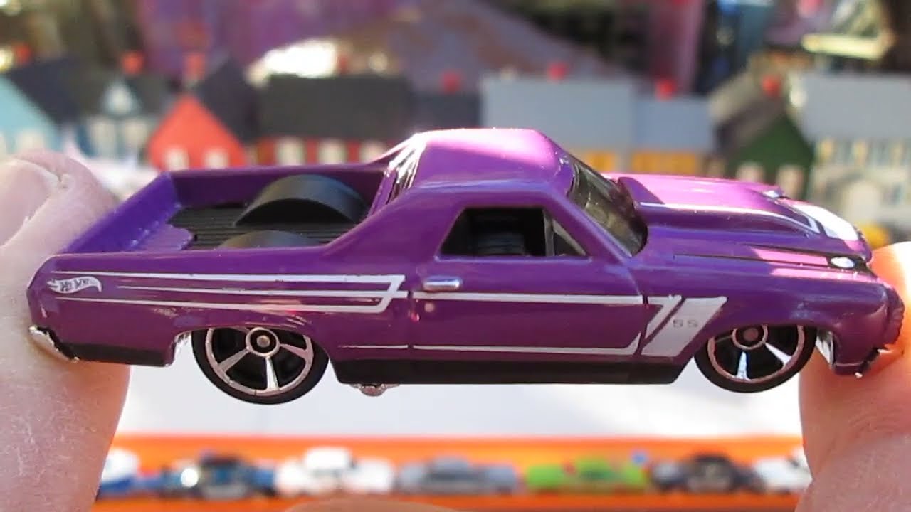 71 El Camino 2024 Mattel Hot Wheels Toy Pickup Car Unboxing Review
