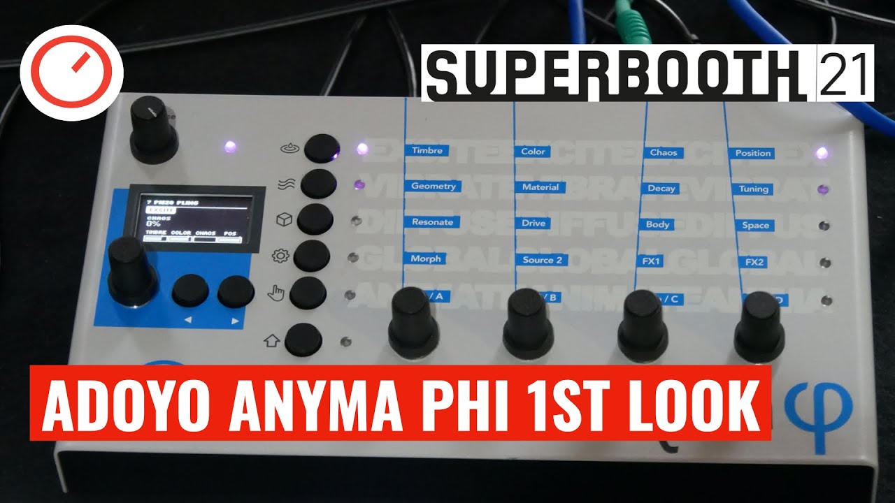 Superbooth 2021: Aodyo Instruments Anyma Phi, physical modeling