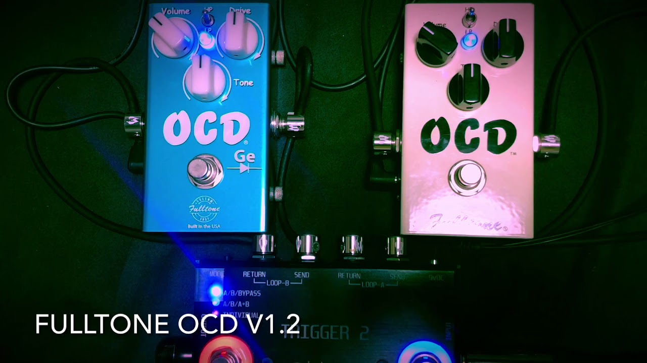 FULLTONE OCD V1.2 vs OCD-Ge - DEMO & Review【魔法の箱研究所