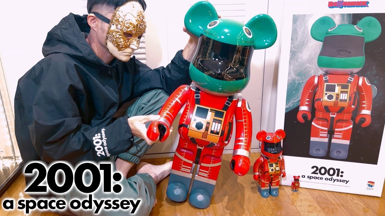 HUGE!!! 2001: A Space Odyssey BE@RBRICK 1000% Ver. Unboxing Figure