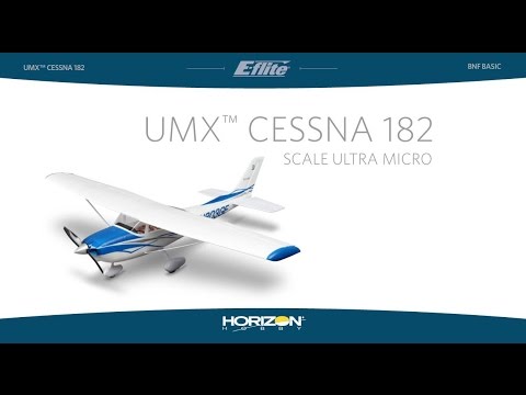 E-flite UMX Cessna 182 BNF Basic - YouTube