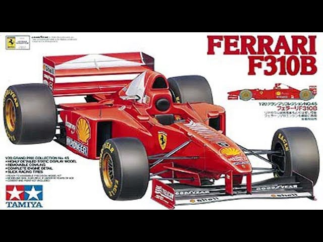 How to Build the Ferrari F310B F1 Race Car 1:20 Scale Tamiya Model