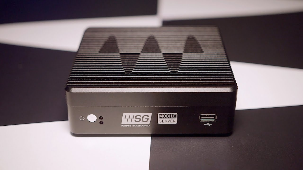 Waves SoundGrid Mobile Server - AES 2018 - YouTube