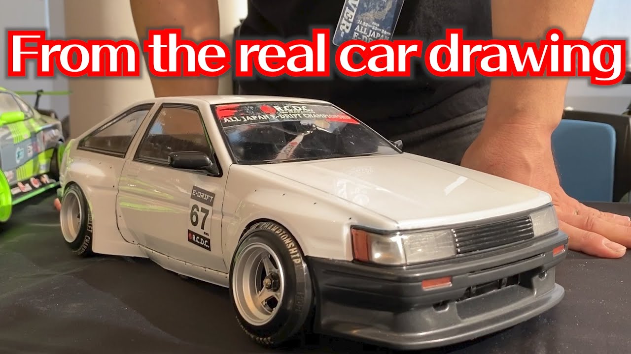 1/10 real scale Toyota AE86 *** No compromise *** - YouTube