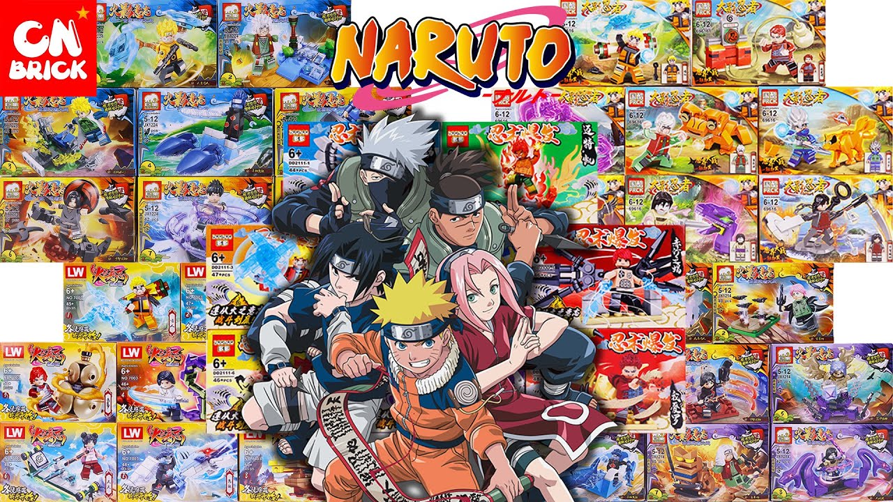 Unoffical LEGO COLLECTION 2021 NARUTO ナルト MINIFIGURES SET