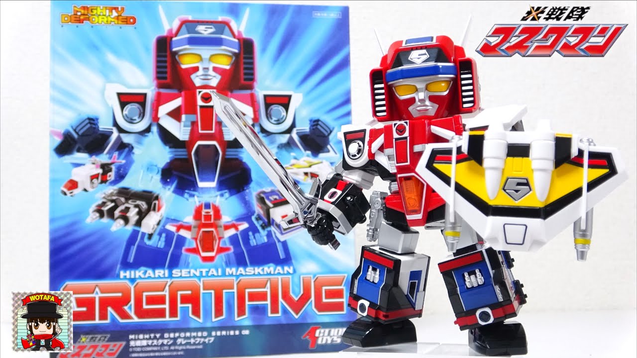 可愛いフォルムで変形合体【恐竜戦隊ジュウレンジャー大獣神