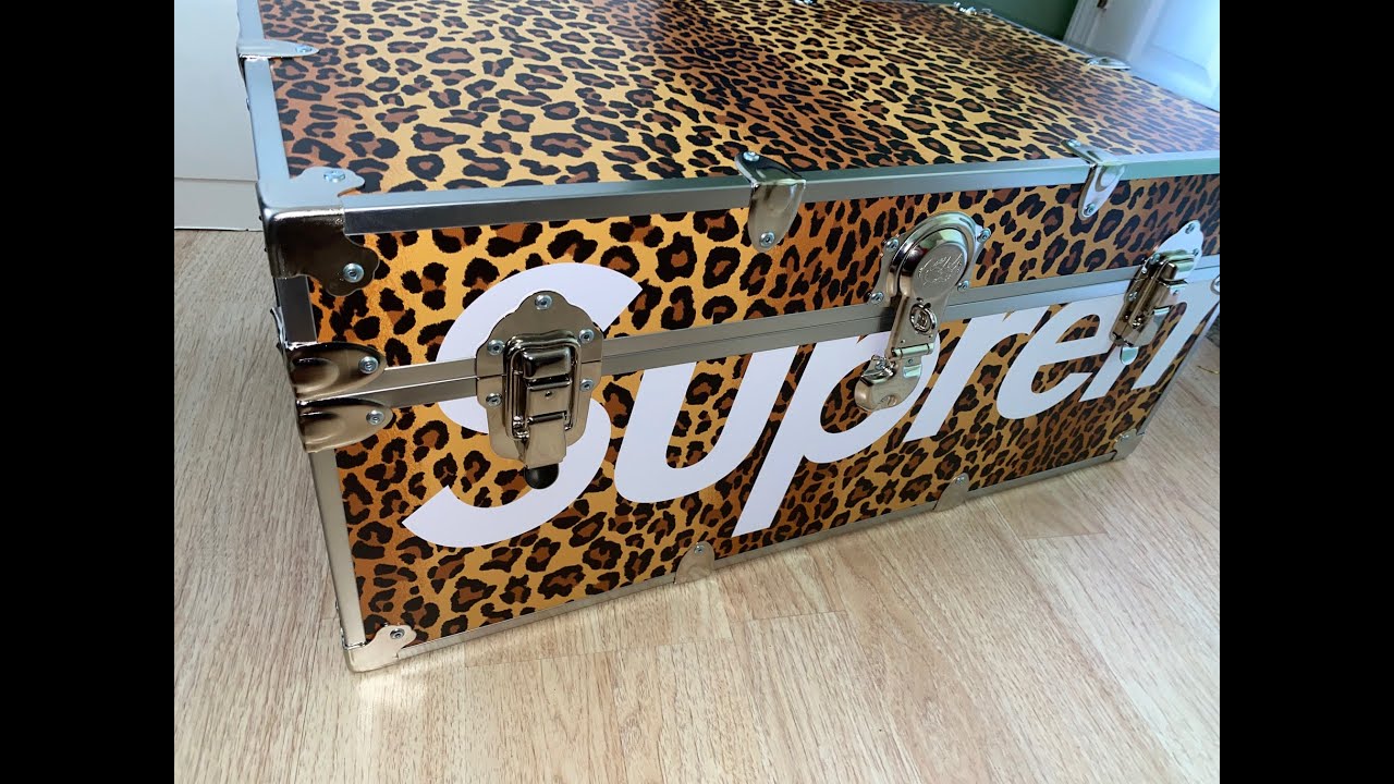 Supreme Rhino Trunk Unboxing 