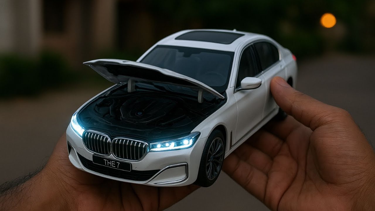 BMW 7 Series Miniature | Realistic 1:18 Diecast Unboxing & Review