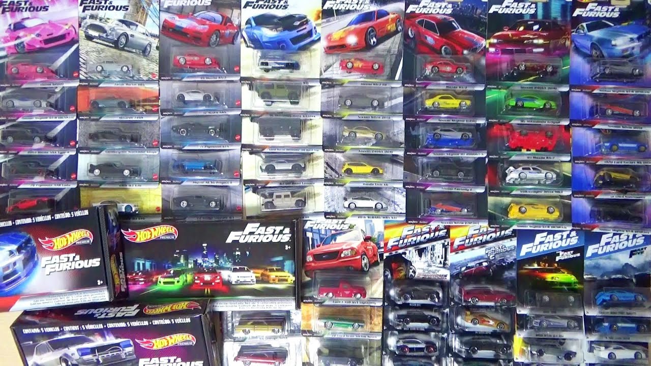 A large collection of Hot Wheels Fast & Furious! - YouTube